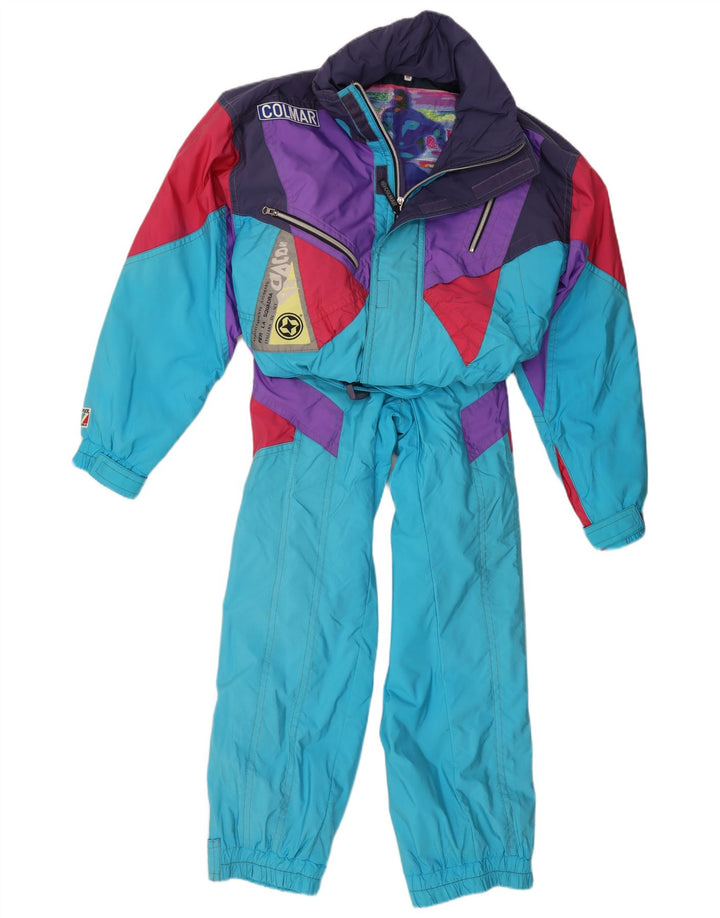Colmar Herre Grafisk Ski Jumpsuit IT 52 Stor Blå Colourblock