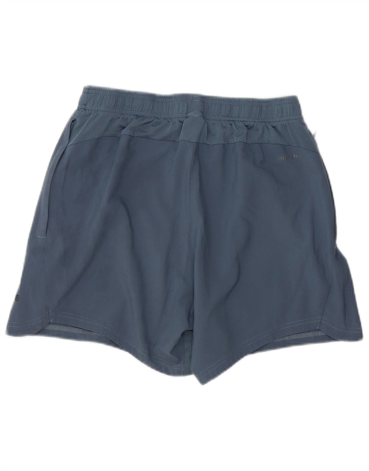 Adidas Sportsshorts til kvinder UK 12 Medium Blue Polyester