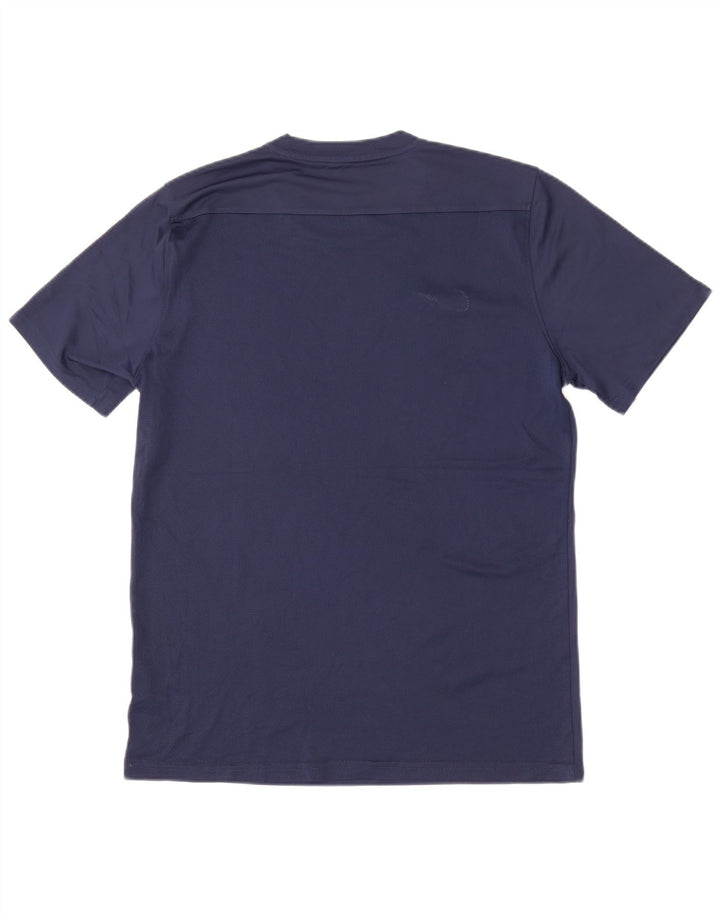 Nike Herre Dri Fit T-Shirt Top Stor Marineblå