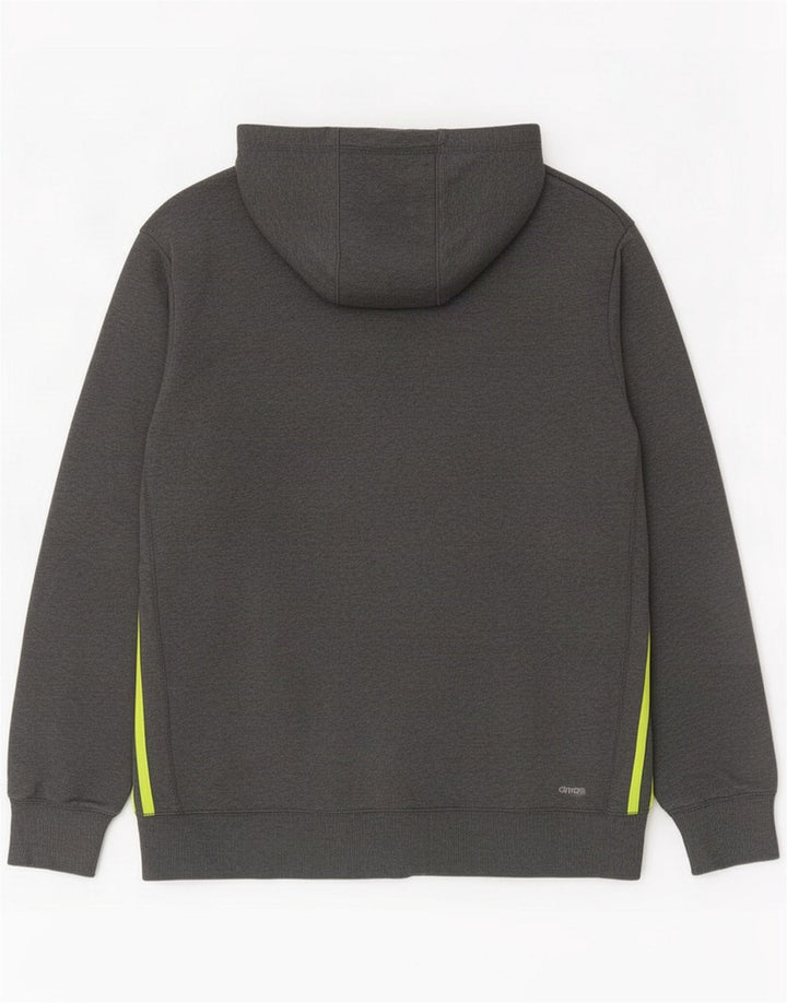 Adidas Hættetrøje med lynlås til mænd Large Grå