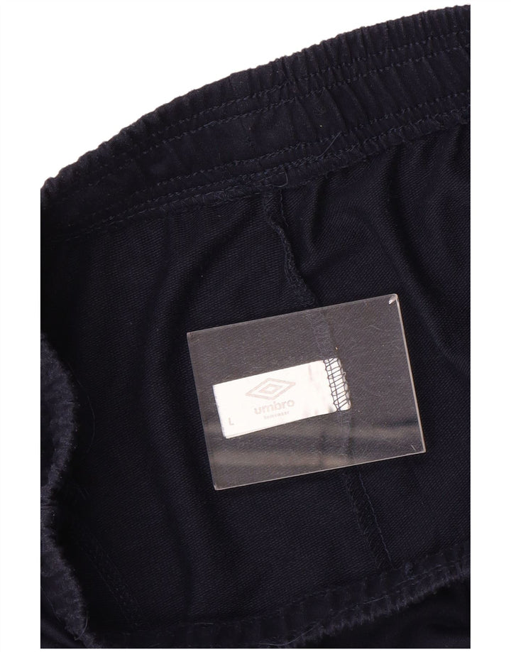 Umbro Herre træningsdragt Bukser Joggers Large Navy Blue Polyester