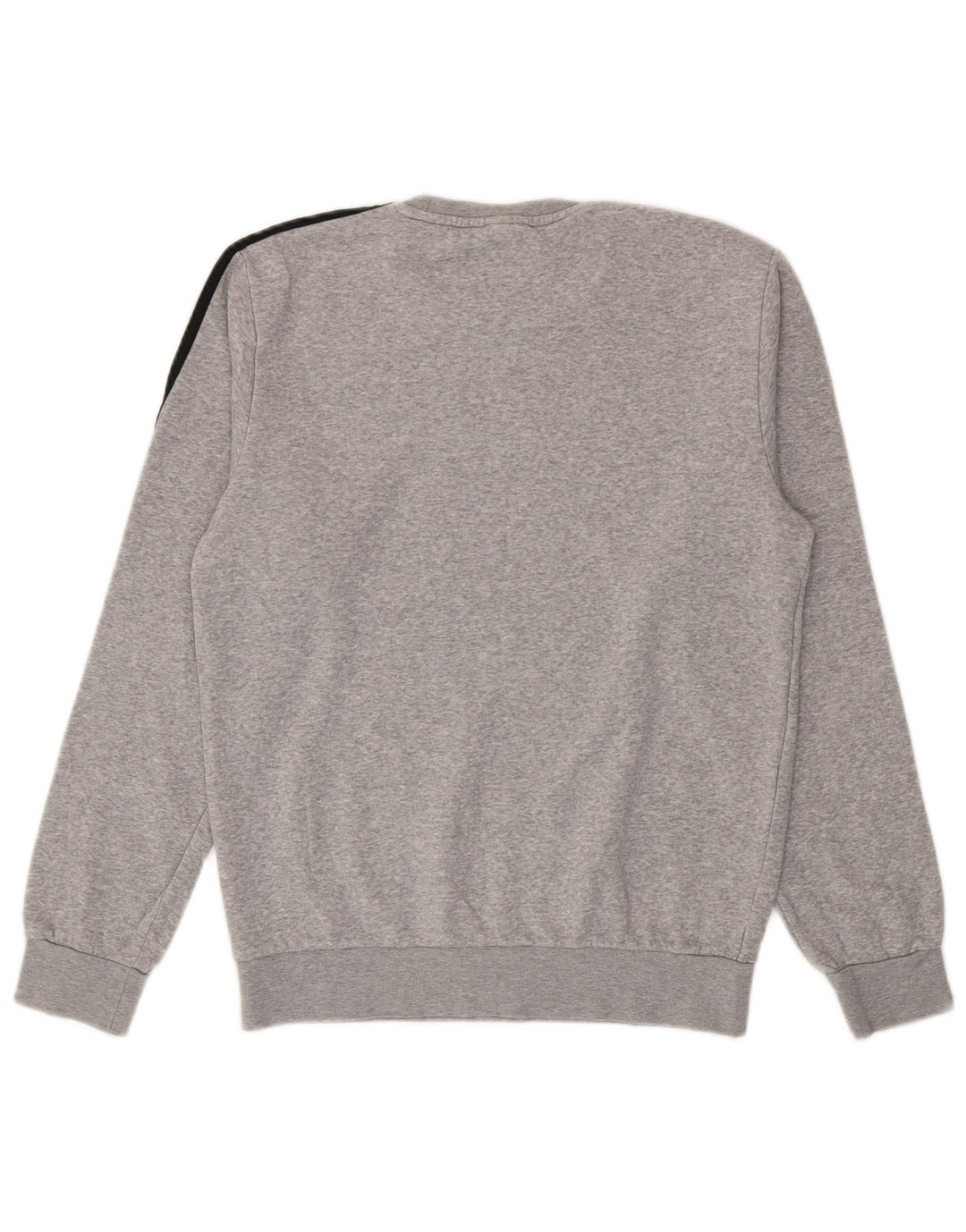 Adidas grafisk sweatshirt til mænd, lille grå bomuld