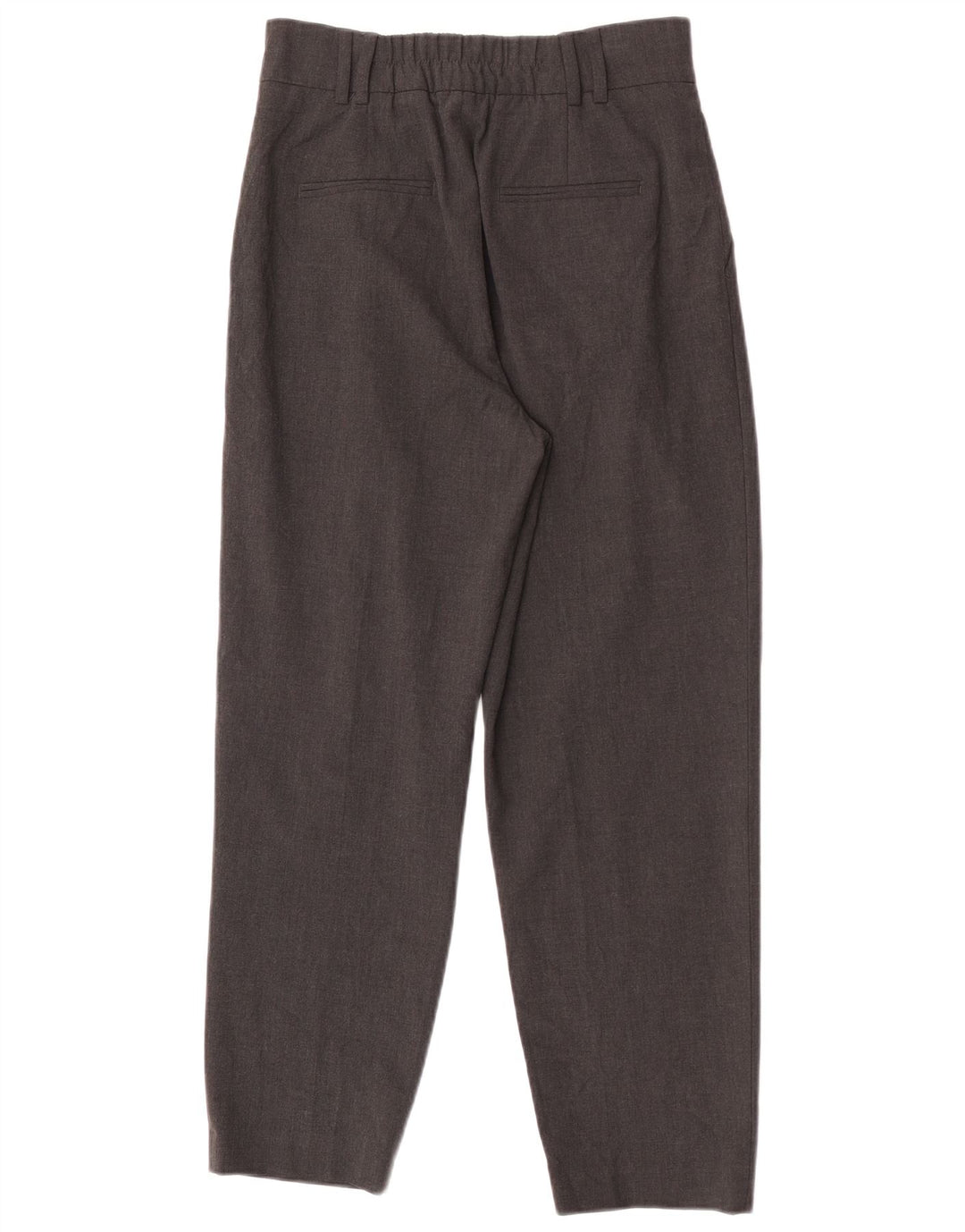 Zara Pegged Suit Bukser til kvinder EU 36 XS W26 L26 Grå Polyester