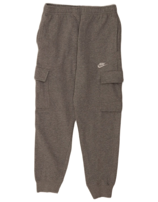 Nike Herre Cargo Træningsdragt Bukser Joggers Large Grå Polyester