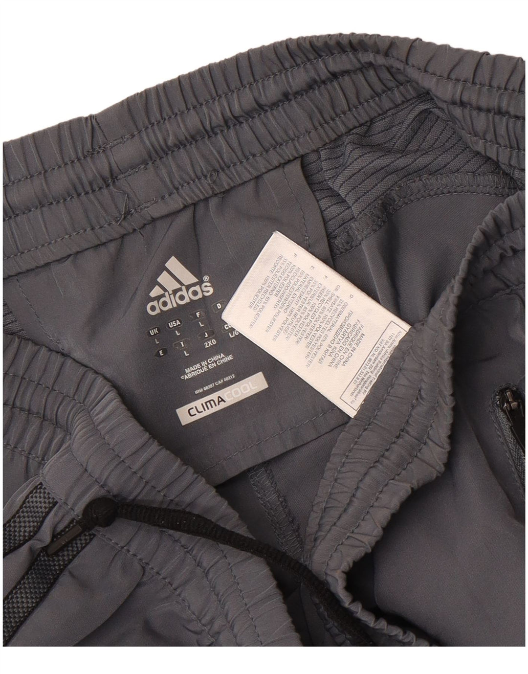 Adidas Herre Climacool Sport Shorts Large Grå Colourblock Polyester