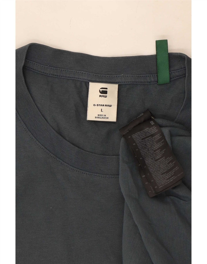 G-Star Herre T-Shirt Top Stor Grå Bomuld