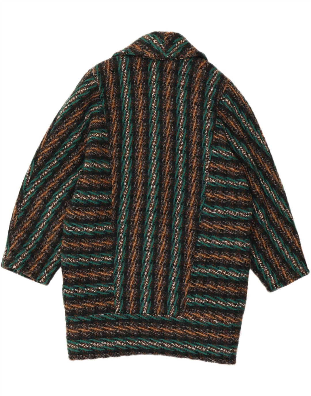 REGINA SCHRECKER Dame Dobbeltradet Frakke IT 42 Medium Flerfarvet