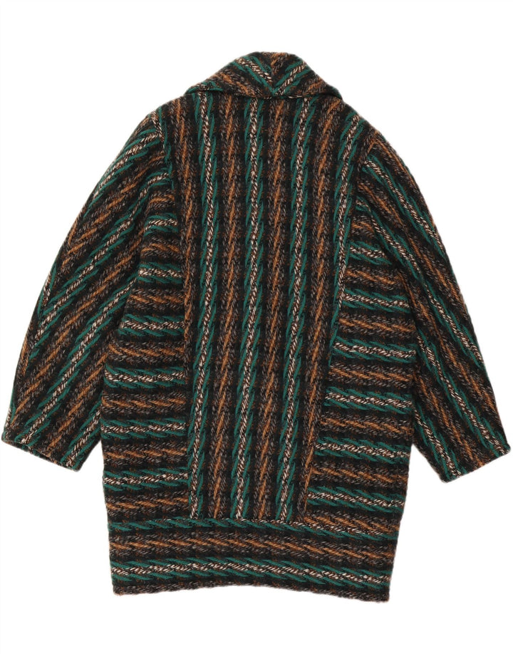 REGINA SCHRECKER Dame Dobbeltradet Frakke IT 42 Medium Flerfarvet