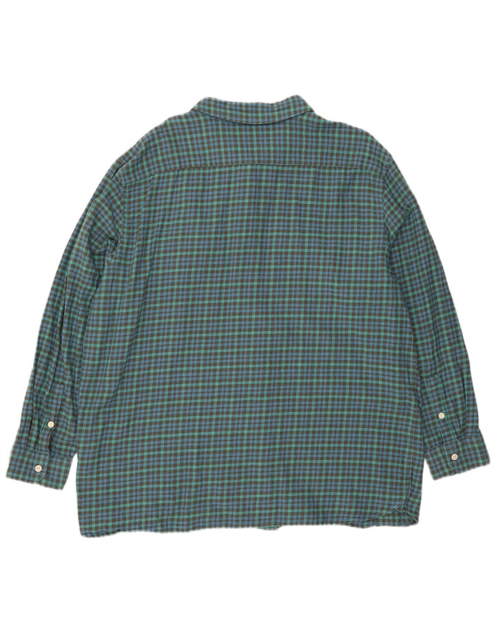 Levi's Herre afslappet flannelskjorte XL Grøn Gingham Bomuld