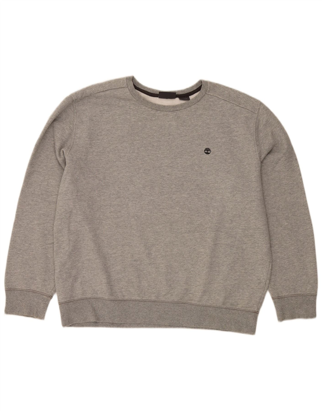 Timberland Herre Sweatshirt Jumper 2XL Grå Flecked Bomuld