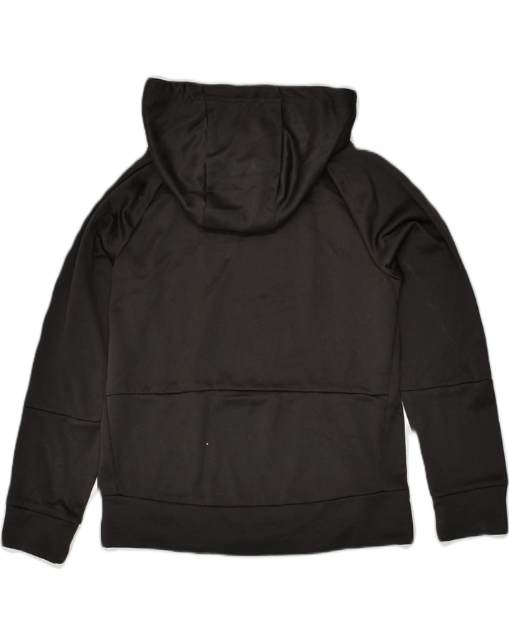 RUSSELL ATHLETIC Boys Graphic Hoodie Jumper 7-8 Years Medium Black | Vintage Russell Athletic | Thrift | Second-Hand Russell Athletic | Used Clothing | Messina Hembry 