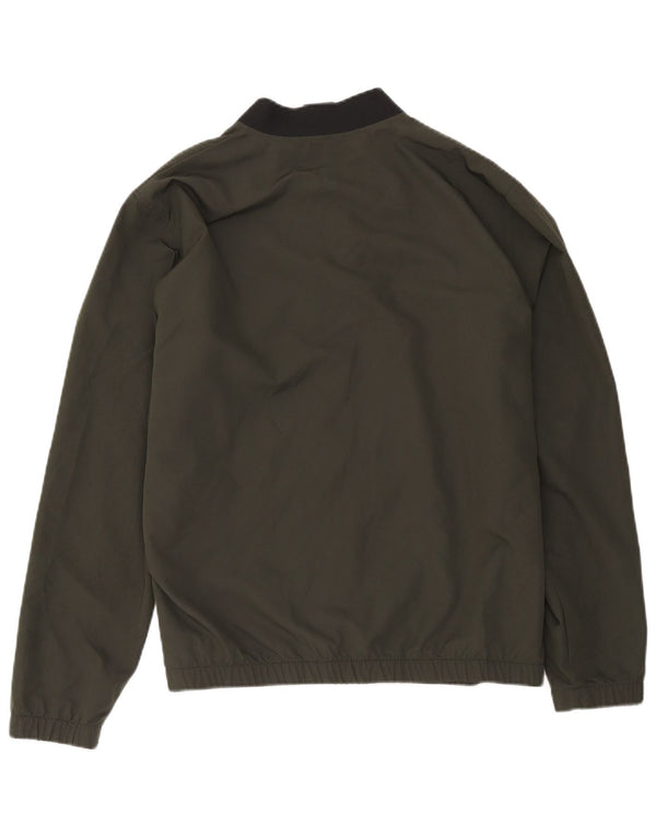 Under Armour Herre Graphic Bomber Jacket UK 40 Large Khaki
