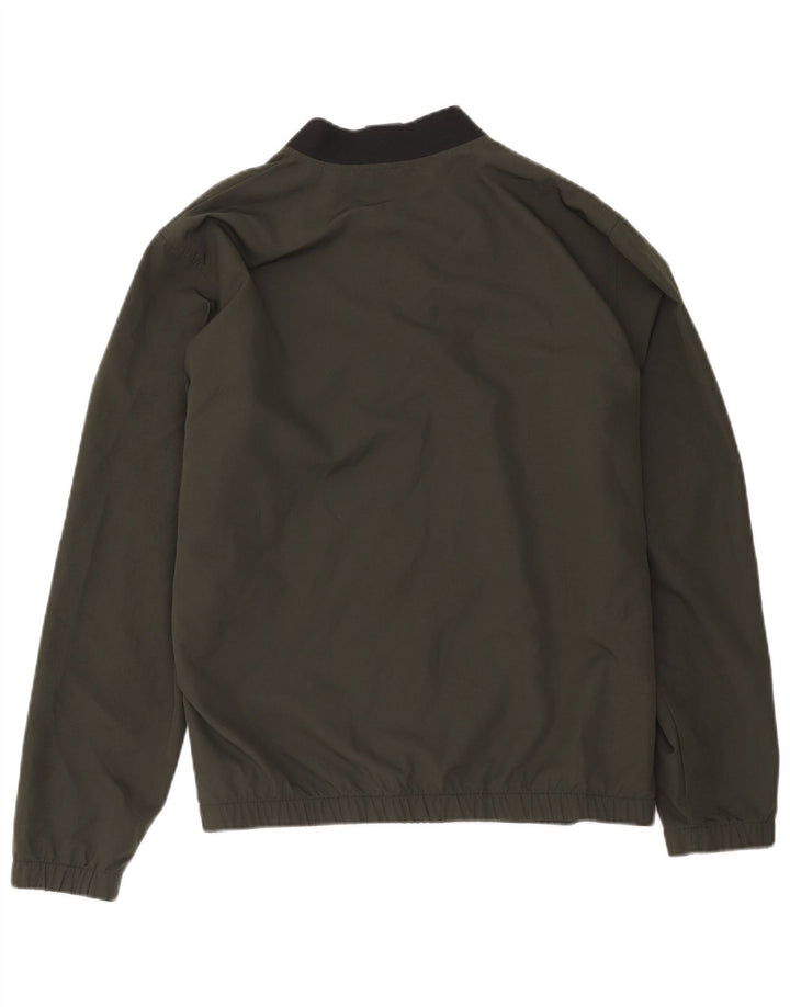 Under Armour Herre Graphic Bomber Jacket UK 40 Large Khaki