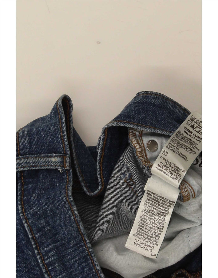 Marks & Spencer Herre Slim Jeans W32 L31 Blå Bomuld