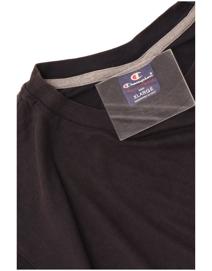 Champion Herre T-Shirt Top XL Marineblå