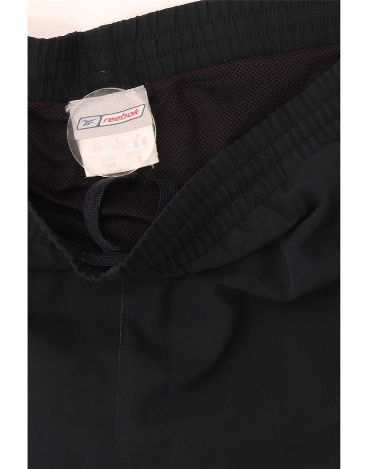 Reebok Sportshorts til mænd store marineblå polyester