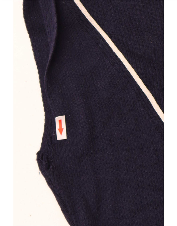 Marks & Spencer Dame Maxi Dress UK 10 Small Navy Blue Colourblock