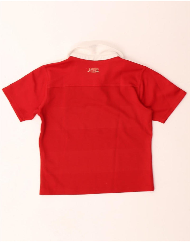 ADIDAS Boys Australia 2013 grafisk poloskjorte 9-10 år rød polyester