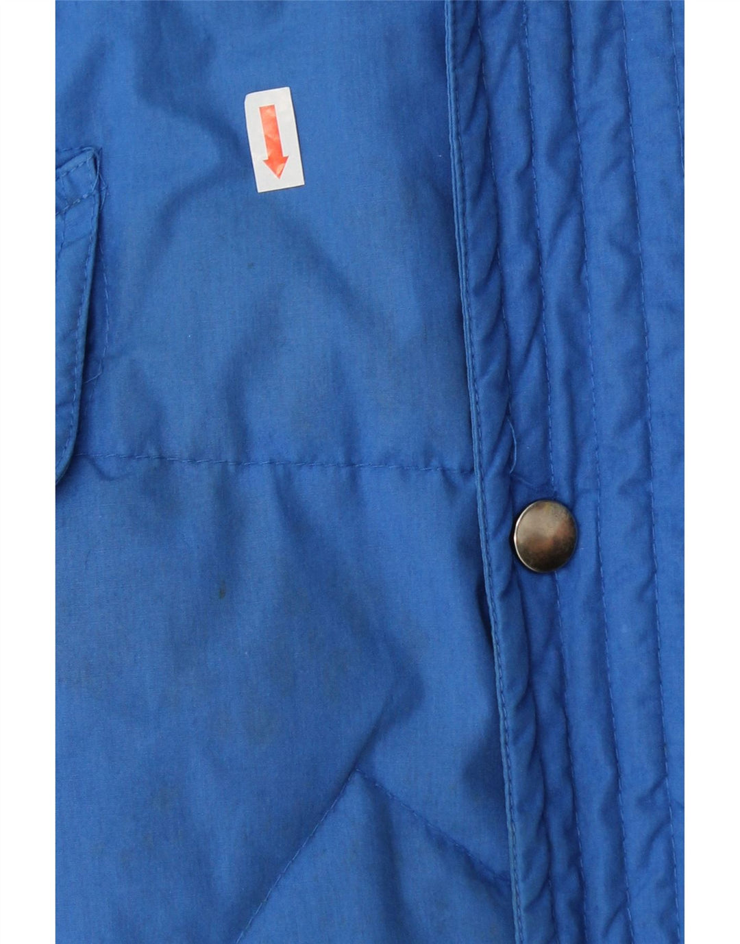 ELHO Mens Padded Gilet IT 52 XL Blue Vintage Elho and Second-Hand Elho from Messina Hembry 