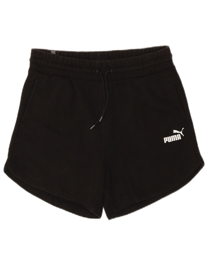 PUMA Mens Sport Shorts Medium  Black Cotton