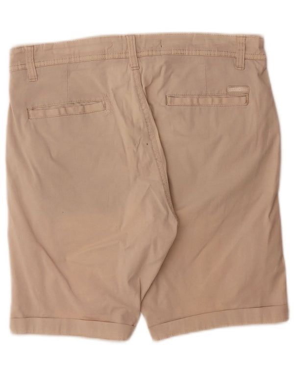 Liu Jo Chino Shorts til kvinder IT 46 Large W30 Beige Bomuld