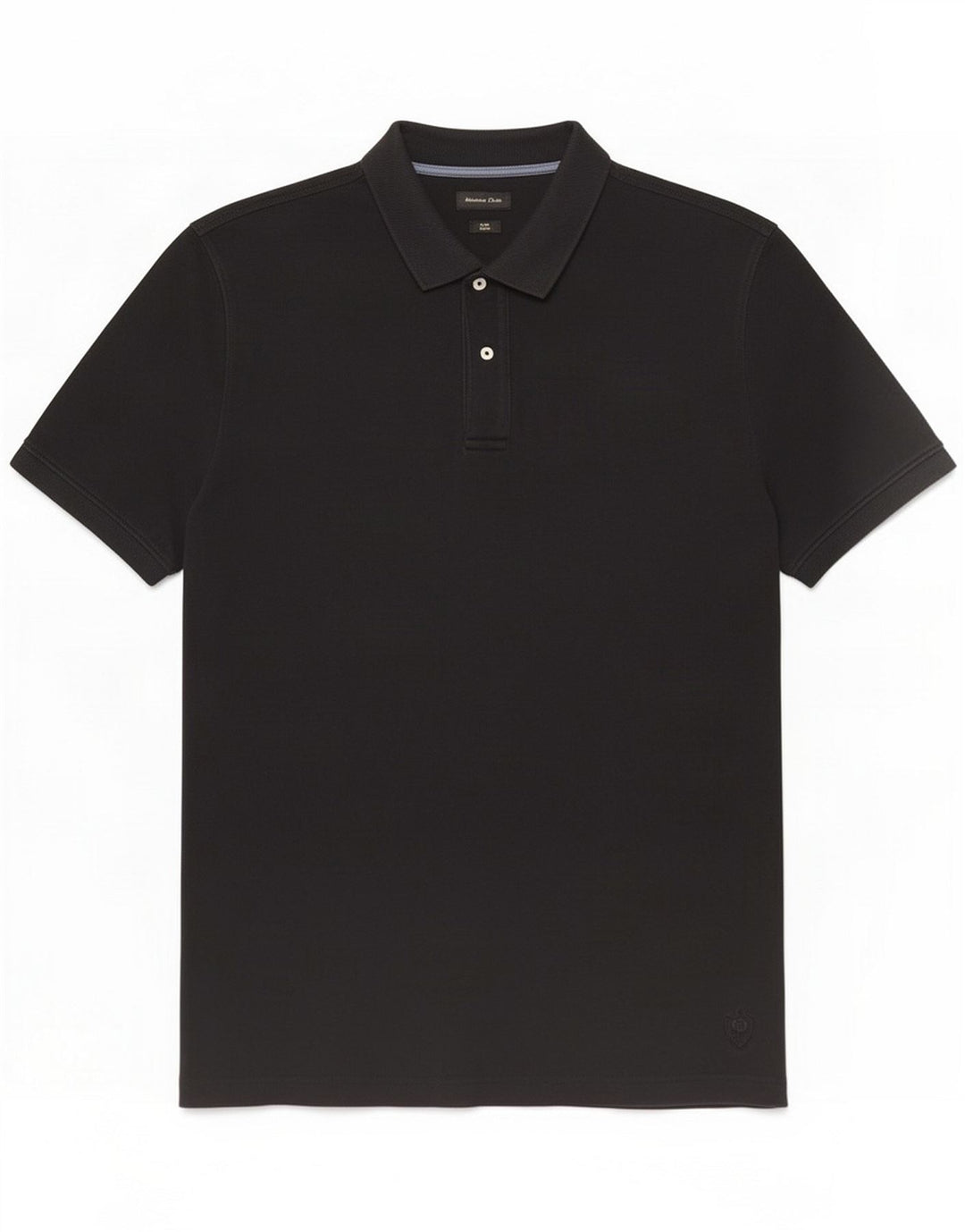 Massimo Dutti Herre Regular Fit Polo Shirt 2XL Sort
