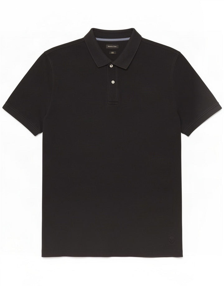 Massimo Dutti Herre Regular Fit Polo Shirt 2XL Sort