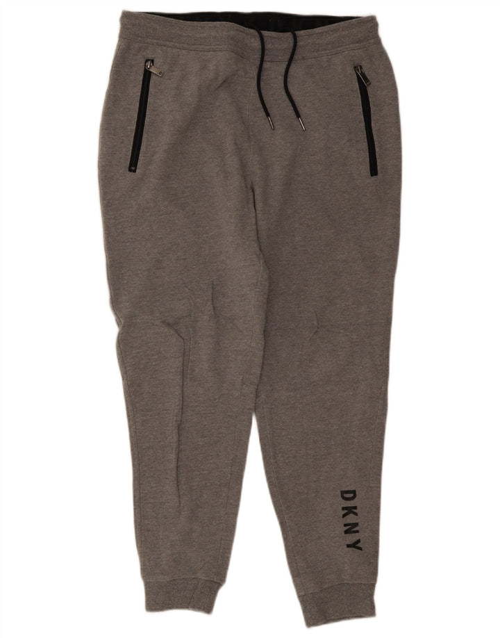 Dkny Herre grafisk træningsdragt Bukser Joggers Medium Grey Flecked Bomuld
