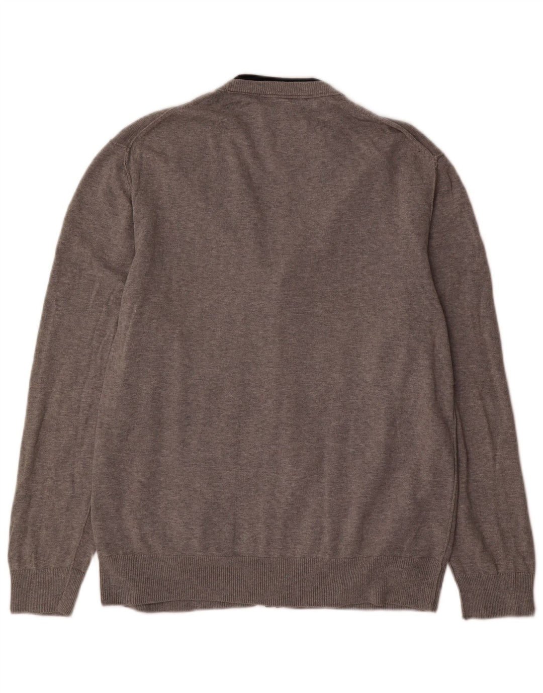 French Connection Herre Cardigan Sweater XL Grå Bomuld