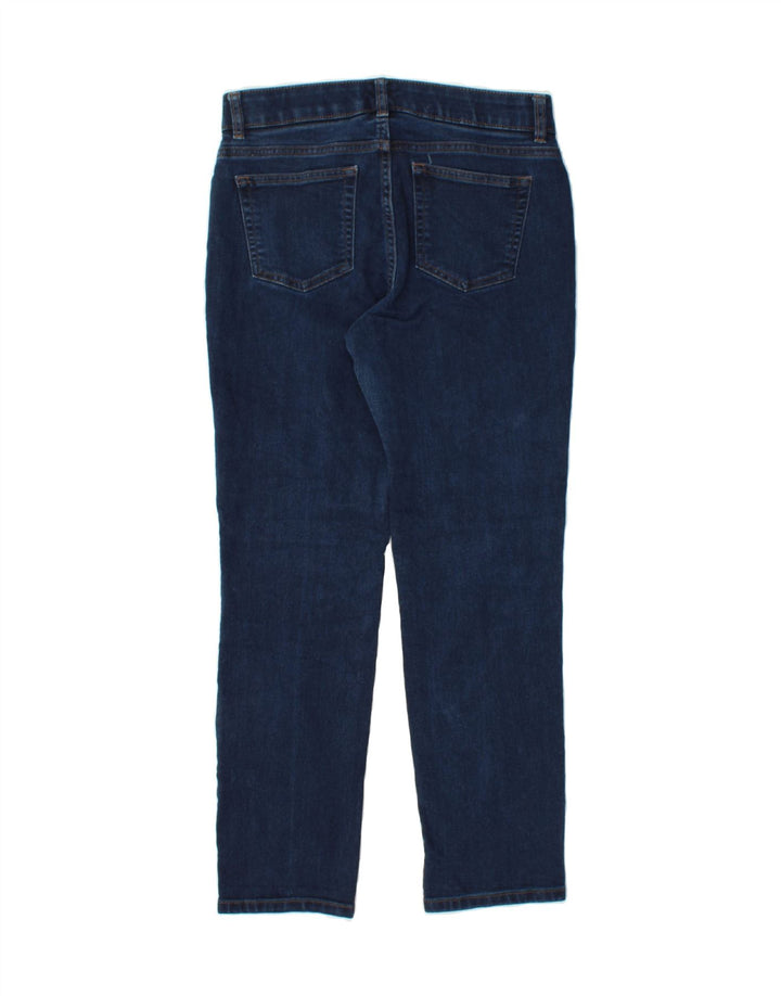 CHAPS Womens Slim Jeans US 6 Medium W28 L27 Navy Blue Cotton Vintage Chaps and Second-Hand Chaps from Messina Hembry 