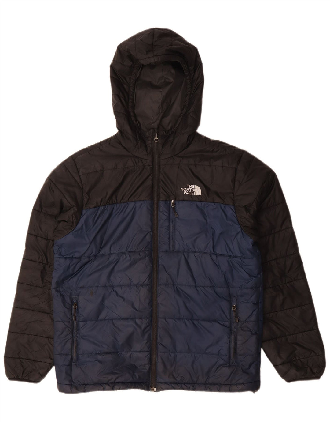 The North Face Herre hættepolstret jakke UK 38 Medium Sort Polyester