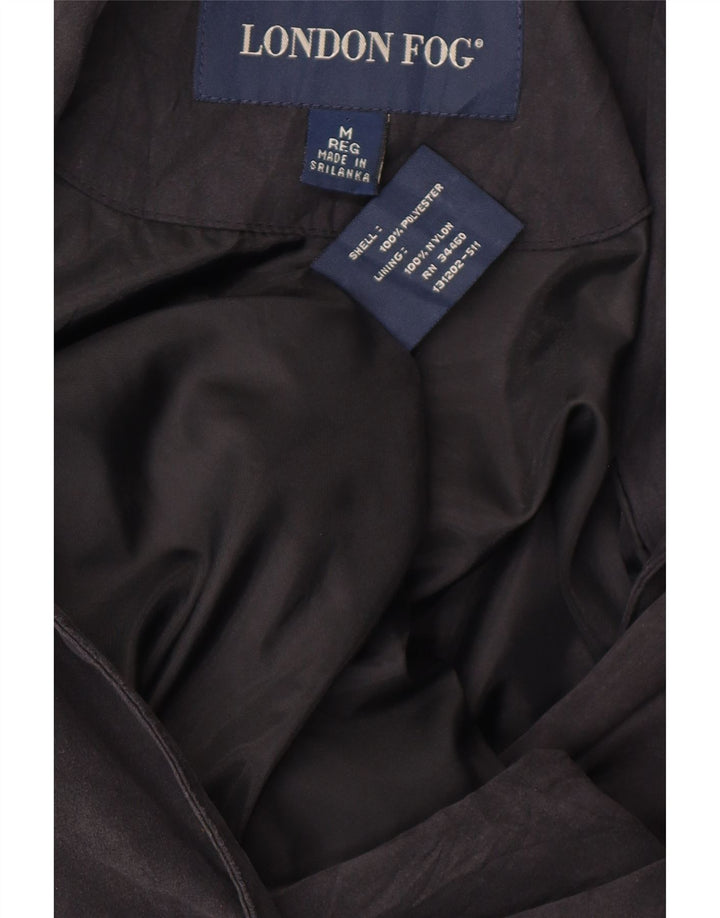 London Fog Dame Overfrakke UK 14 Medium Sort Polyester