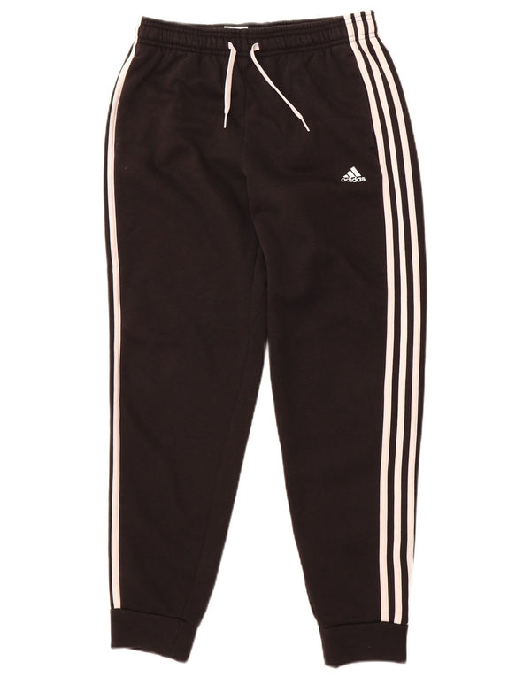 Adidas Drenge Træningsdragt Bukser Joggers 13-14 År Sort Bomuld