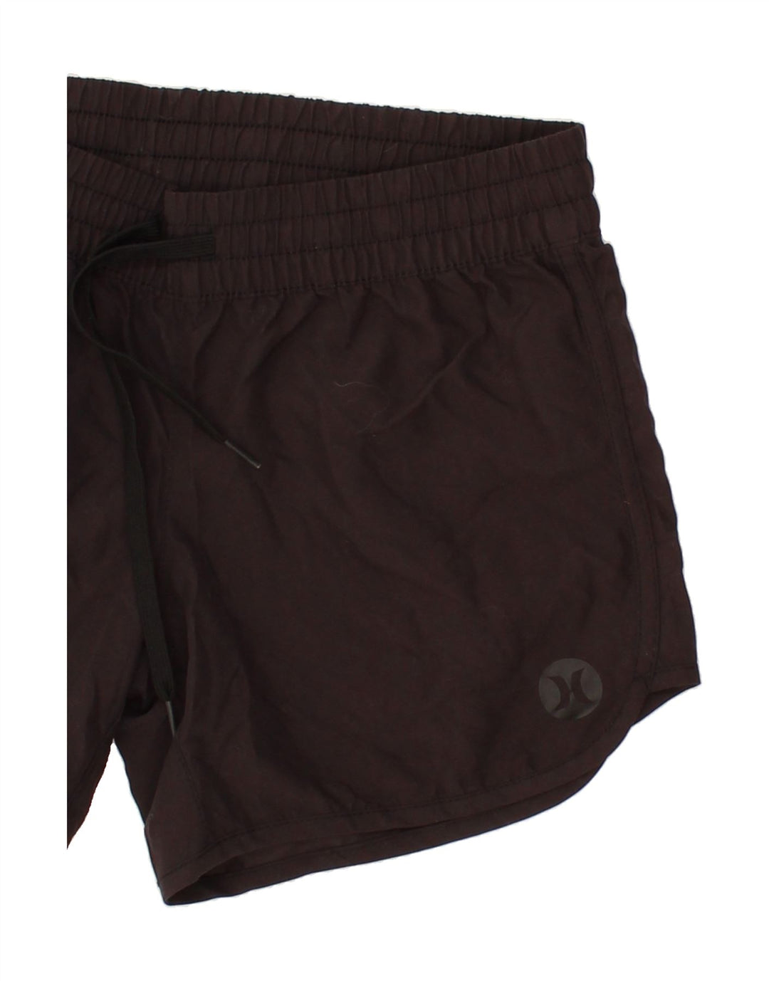 HURLEY Womens Sport Shorts UK 14 Medium Black Vintage Hurley and Second-Hand Hurley from Messina Hembry 