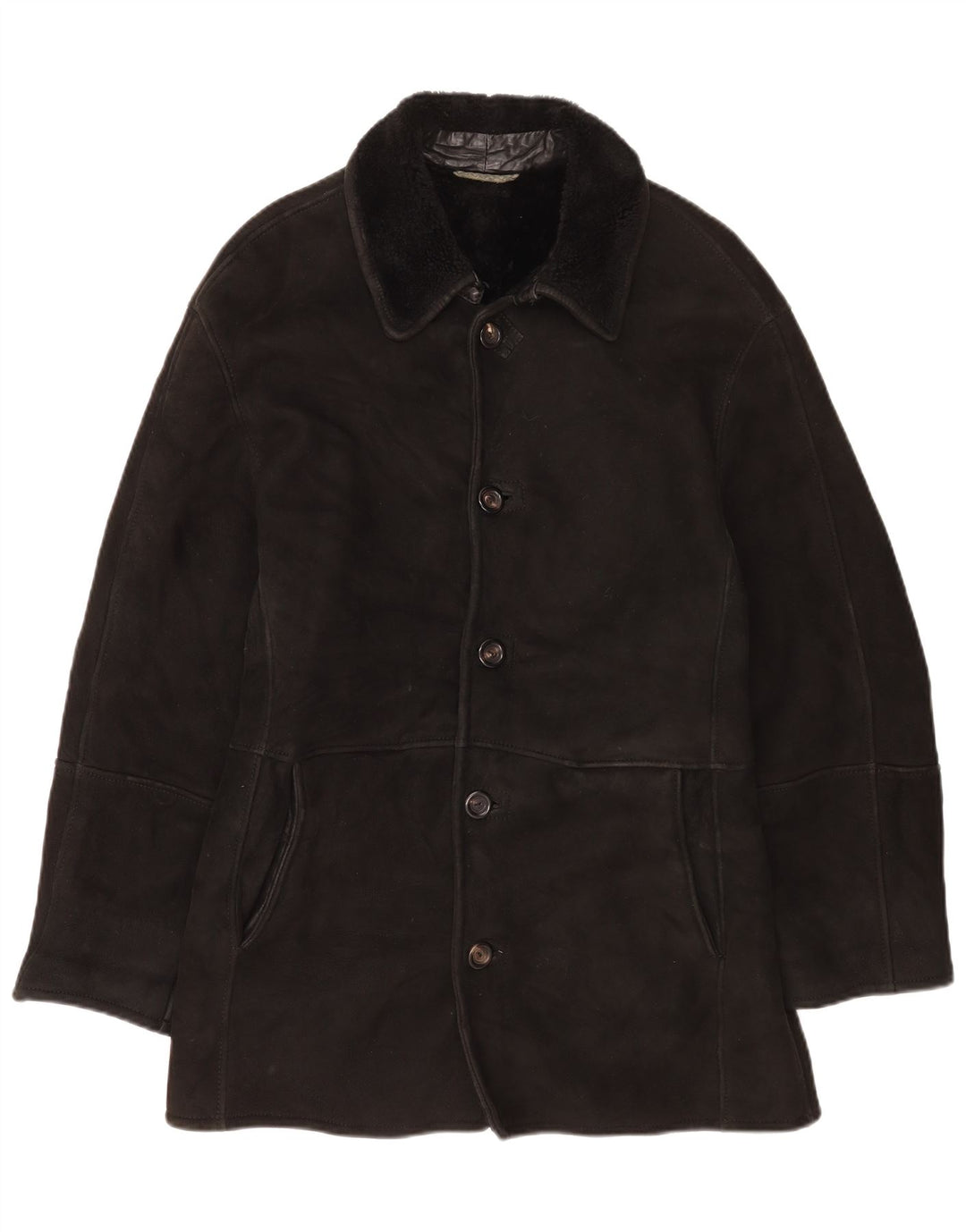 Gimo's Shearling Jacket til mænd UK 40 Large Black