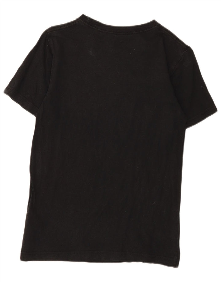 Jordan drenge grafisk t-shirt top 10-11 år medium sort bomuld