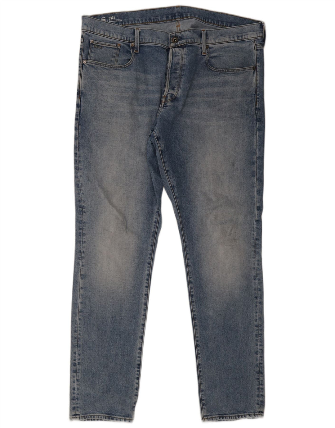 G-Star Herre Regular Tapered Jeans W40 L34 Blå Bomuld