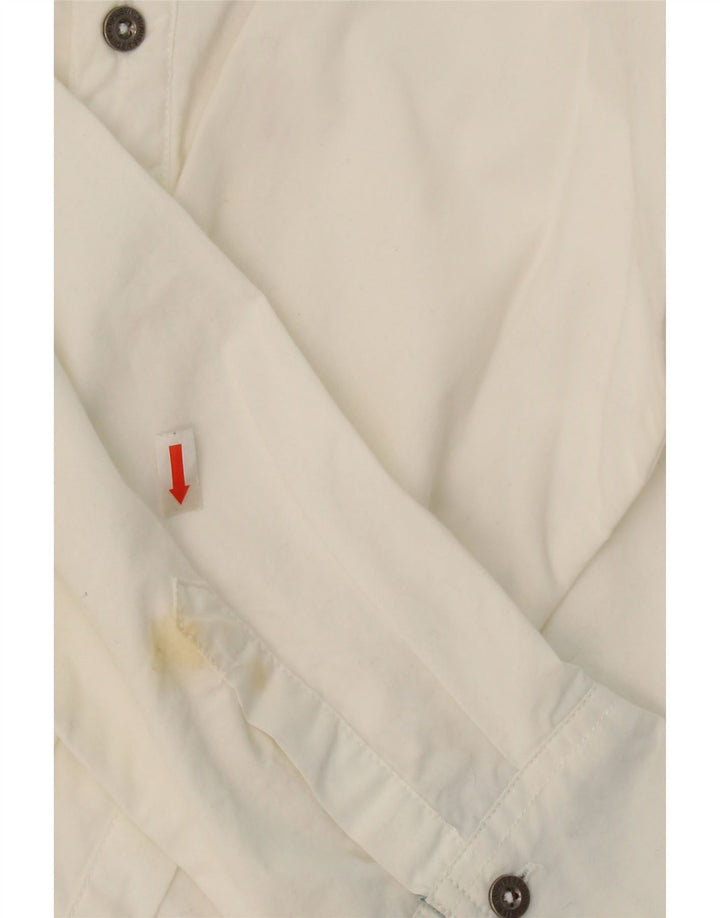 LEVI'S Boys Graphic Shirt 15-16 Years White Cotton Vintage Levi's and Second-Hand Levi's from Messina Hembry 