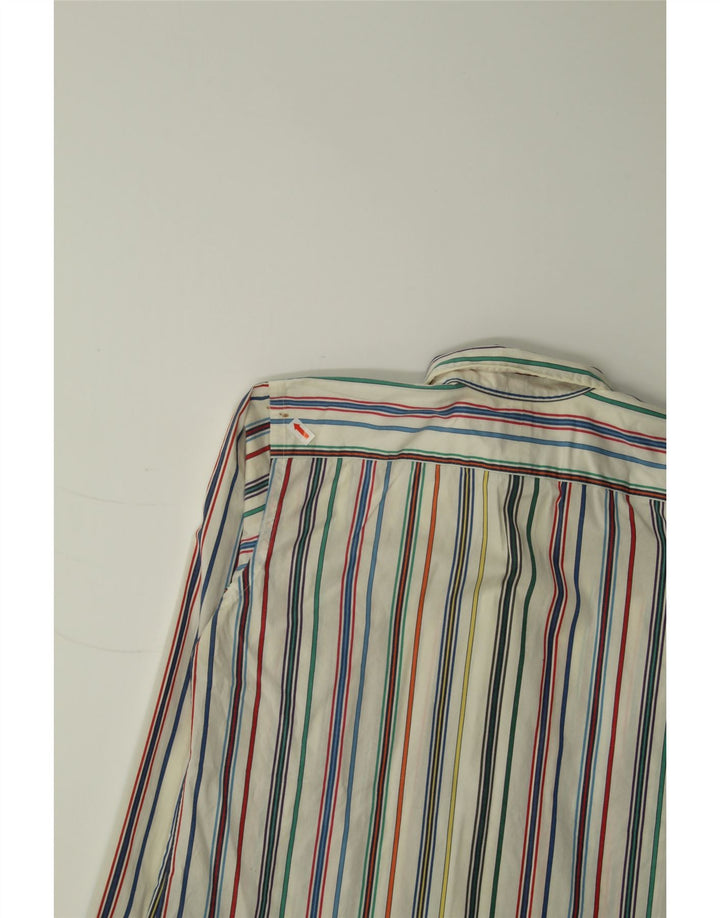 RALPH LAUREN Boys Shirt 15-16 Years Small Multicoloured Striped Cotton Vintage Ralph Lauren and Second-Hand Ralph Lauren from Messina Hembry 