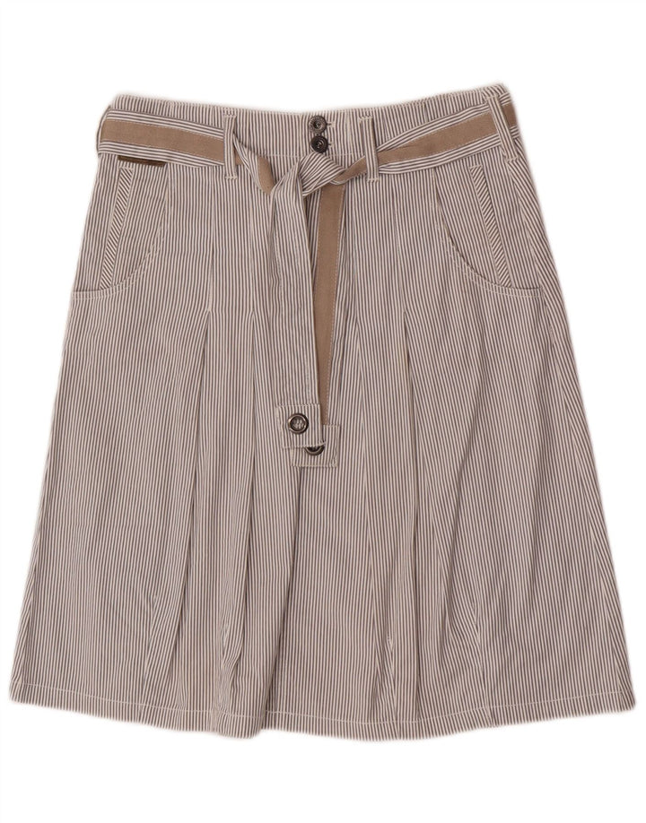 Marlboro Classics Dame A-Line nederdel EU 40 Medium W30 Grå nålestribe