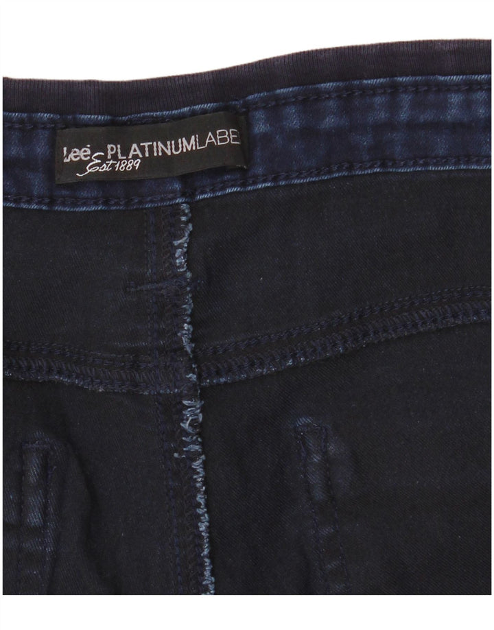 LEE Herre Platinum Label Denim Cargo Shorts W32 Medium Navy Blue