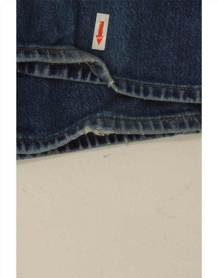 Wrangler Herre tilspidsede jeans W28 L37 Blå