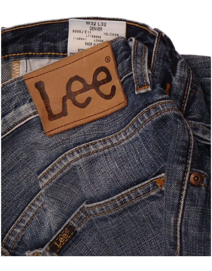 LEE Herre Denver Bootcut Jeans W32 L32 Blå Bomuld