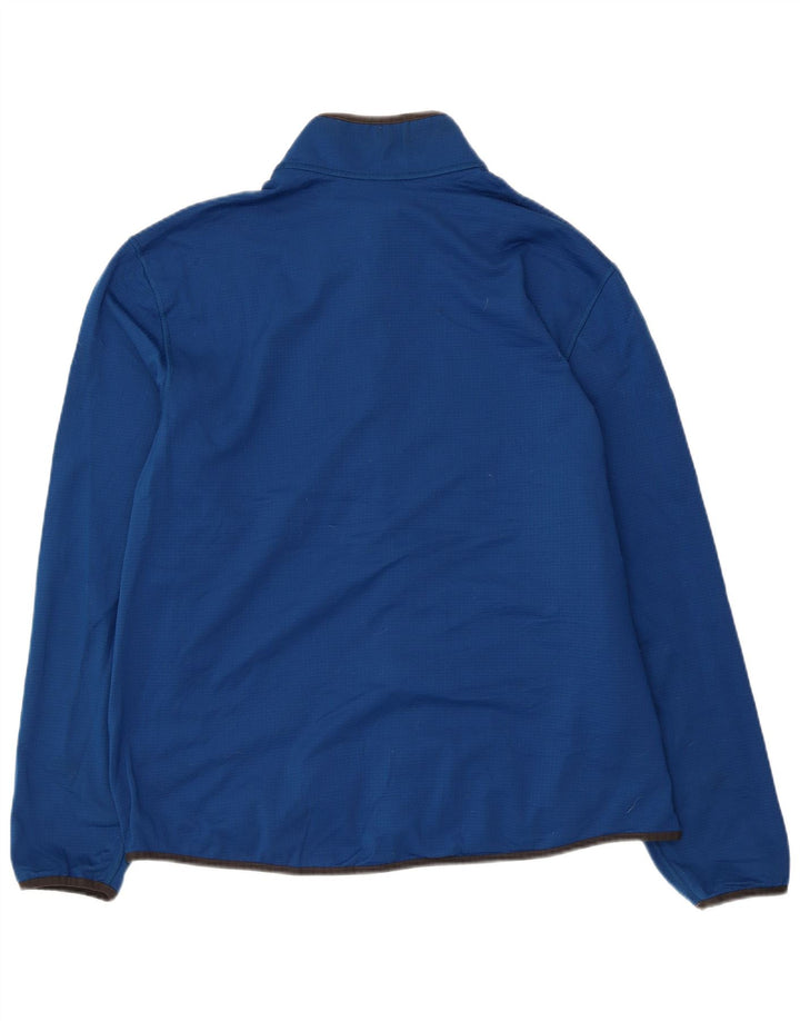 EDDIE BAUER Træningsdragt til mænd Topjakke UK 42 XL Blå Polyester