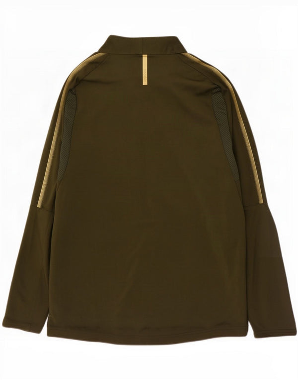 Puma Boys Arsenal Grafisk Top Langærmet 11-12 år Khaki Polyester