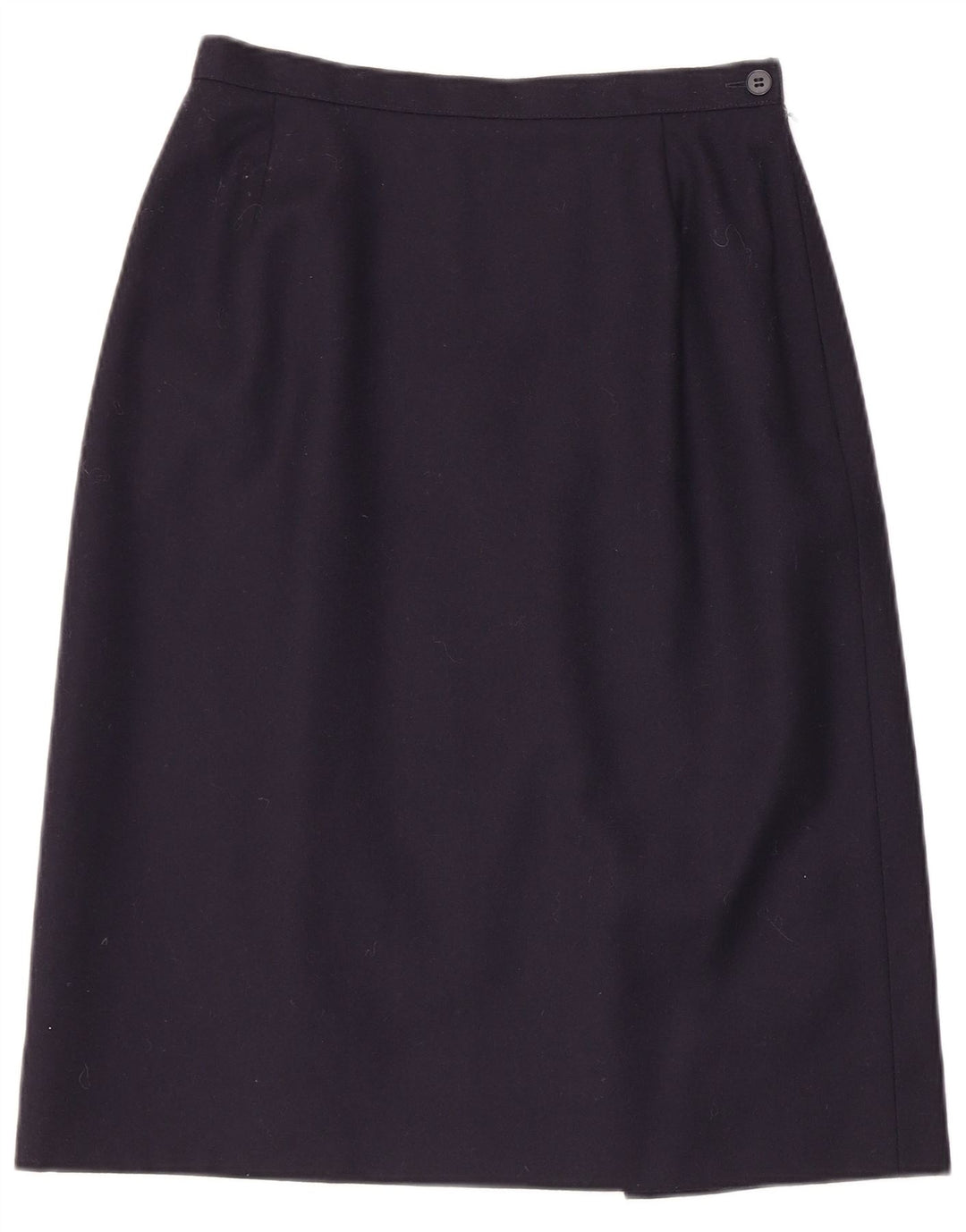 Windsmoor Midi-nederdel til kvinder UK 14 Medium W27 Marineblå Ny uld