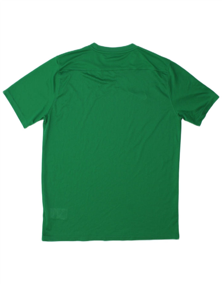 Nike Herre Dri Fit T-Shirt Top XL Grøn Polyester