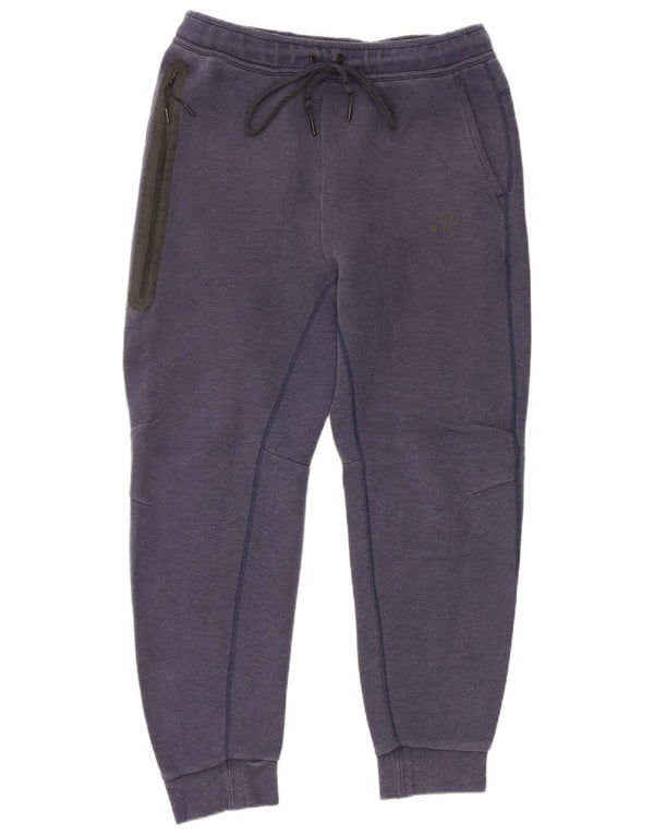 Nike Mens Tracksuit Trousers Joggers Large Navy Blue Cotton