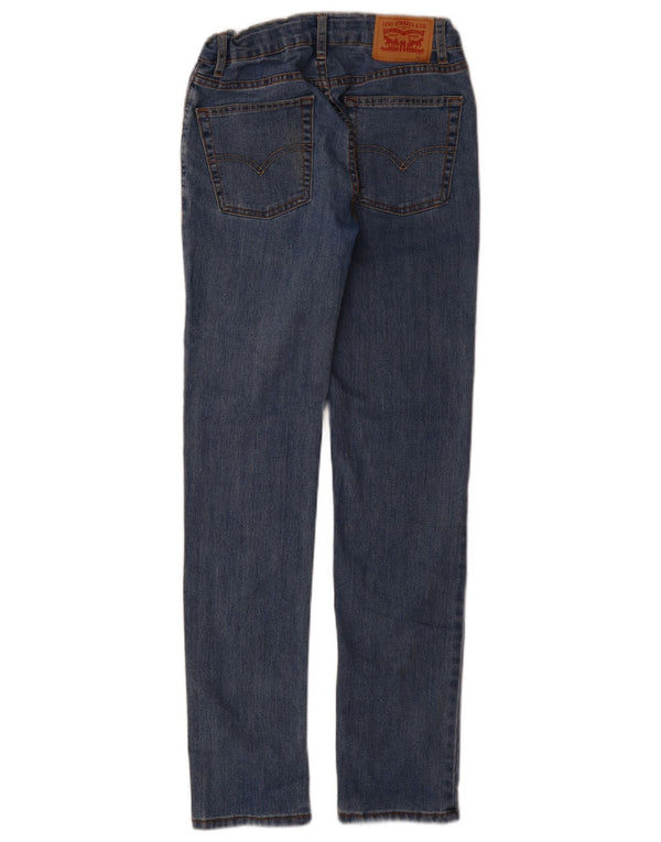 Levi's Boys 510 Skinny Jeans 15-16 år W28 L32 Blå Bomuld
