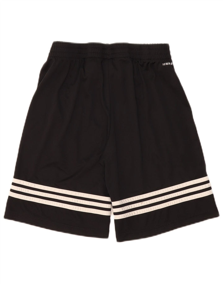 ADIDAS Aeroready Sportsshorts til drenge 15-16 år Sort polyester